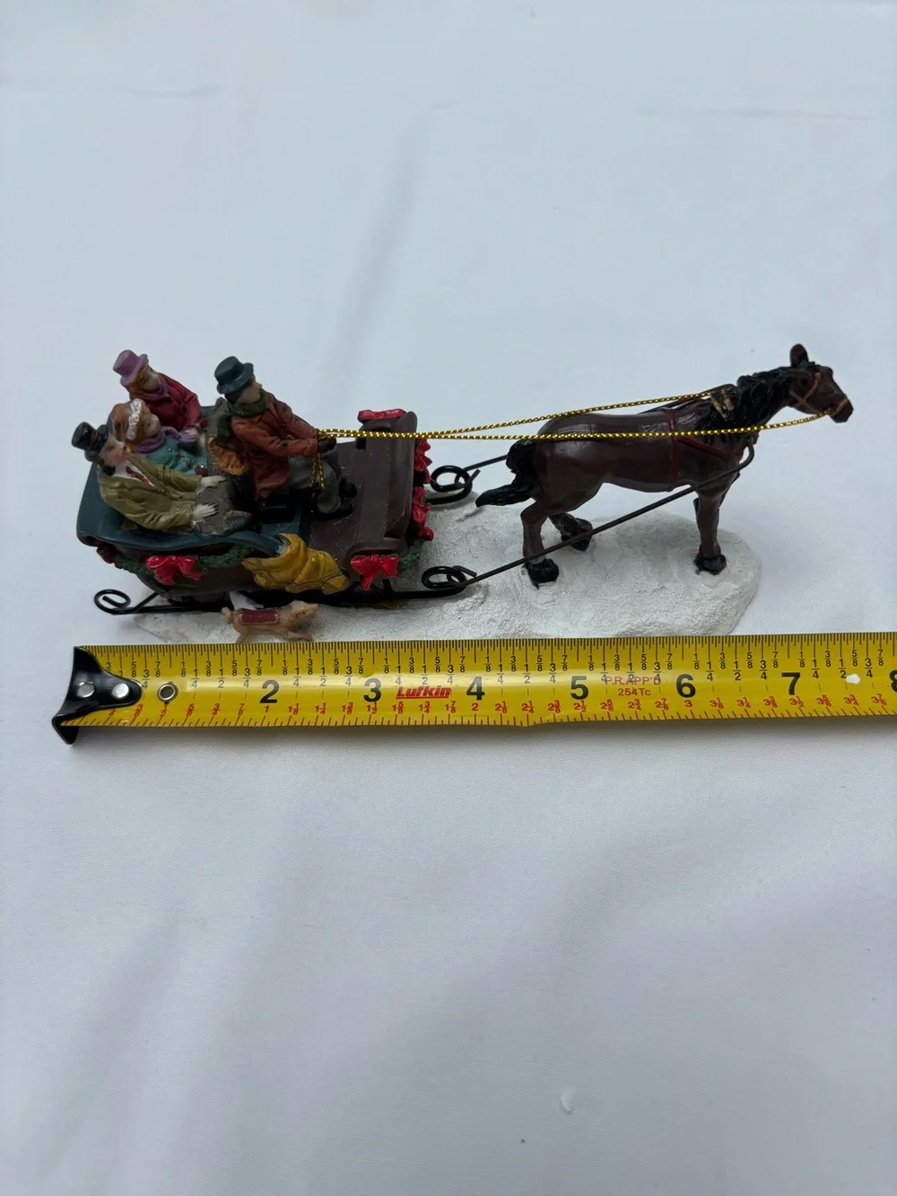 St. Nicholas Square Sleigh Ride Holiday Christmas Figurine